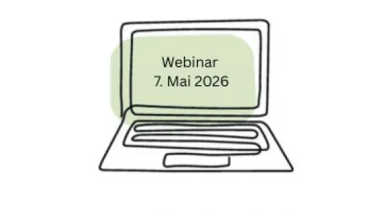 © GÖG Dekorative Grafik Notebook mit Textinfo Webinar 7.Mai 2026